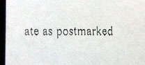 costco ate as postmarked