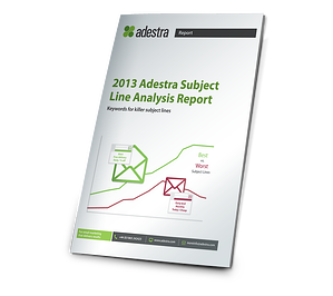Adestra Subject Line Report Review on B2B Email Marketing