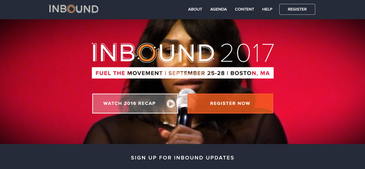 Good Event Website design-Inbound Conference.png
