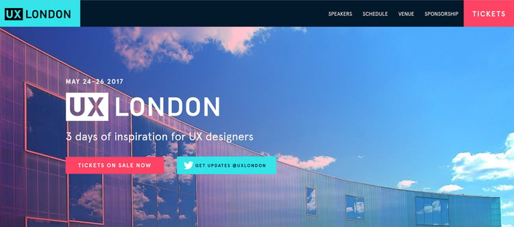 Good Event Website Design-UX London