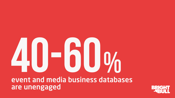 event and media business databases are unengaged