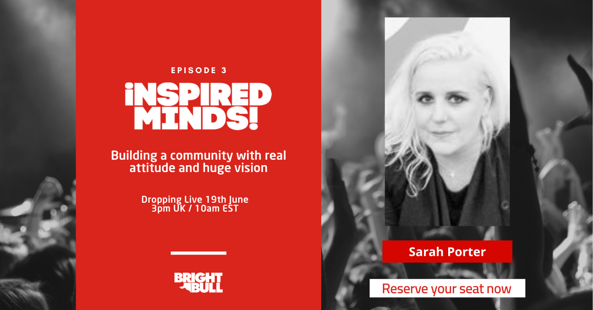 Building a community of 200k members in Artificial Intelligence - Sarah Porter from InspiredMinds!