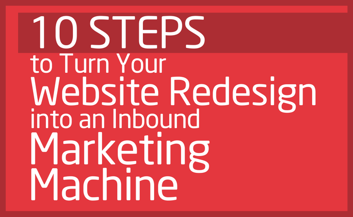 How to redesign your website for inbound marketing in 10 simple steps